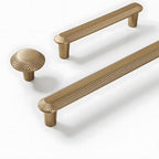 Vintage Knurled Bar Cupboard Handles & Knobs