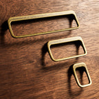 Vintage Rectangular Frame Cupboard Handles