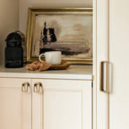 Vintage Rectangular Frame Cupboard Handles