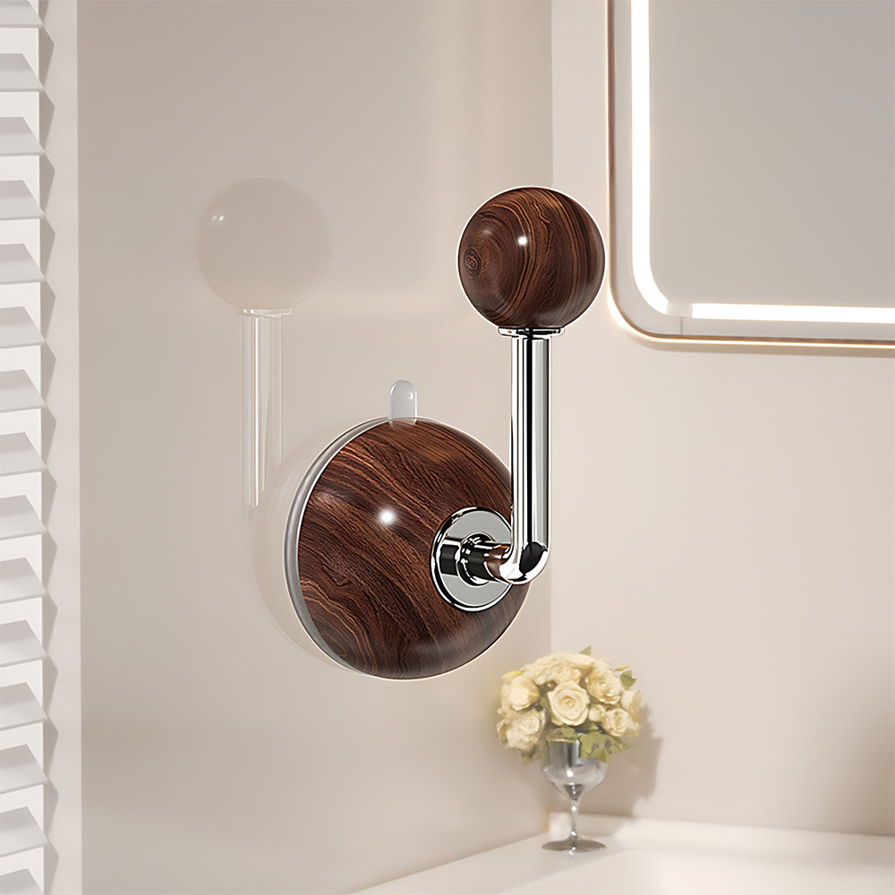 Zinc Alloy Suction Cup Ball Knob Hooks